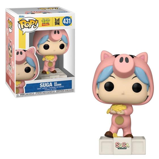 Imagem de Funko Pop Rocks Toy Story X Bts Suga As Hamm 431