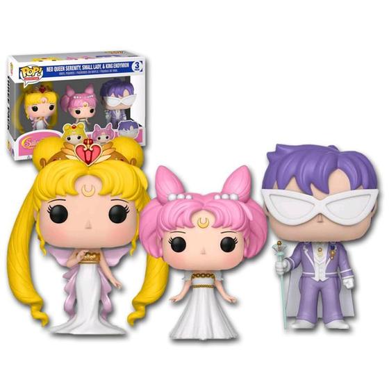 Funko Pop Sailor Moon Neo Queen Serenity Small Lady King Endymion 🇺🇸 - Collection
