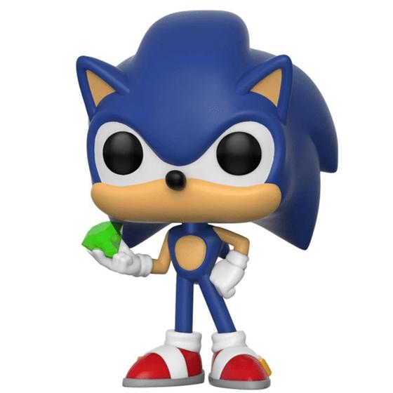 Imagem de Funko Pop Sonic - Sonic Wiyh Emerald 284