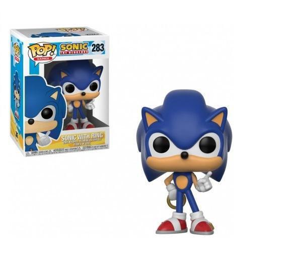 Imagem de Funko Pop Sonic The Hedgehog 283 Sonic with Ring