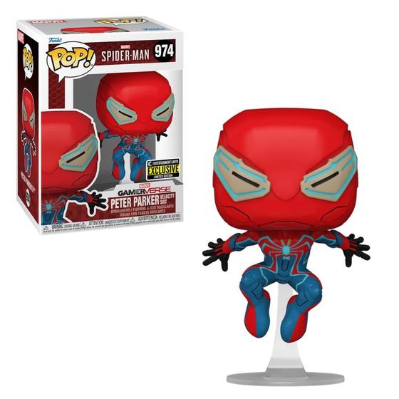 Imagem de Funko Pop Spider Man 2 1603 Peter Parker Velocity Suit