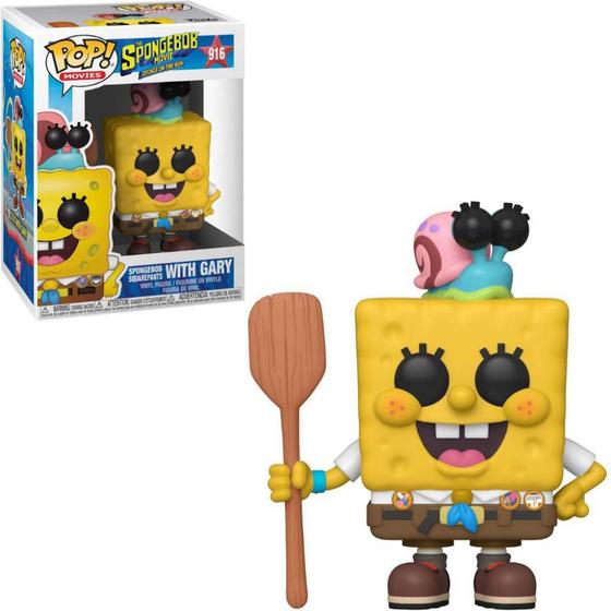 Imagem de Funko Pop Spongebob 916 Bob Esponja Com Gary