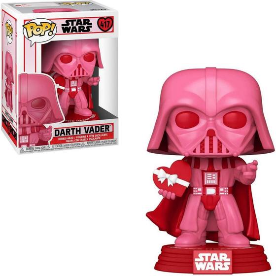 Imagem de Funko Pop Star Wars 417 Darth Vader Valentines Day