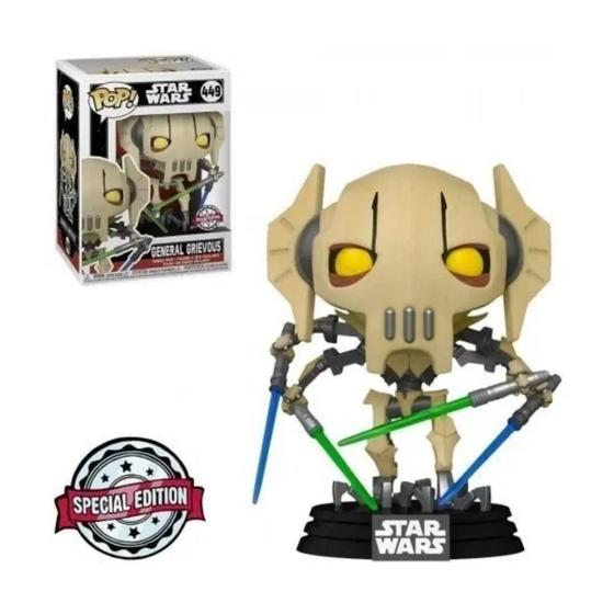 Funko Pop Star Wars 449 General Grievous Special Edition Menor preço em Funko Pop Star Wars 449 General Grievous Special Edition