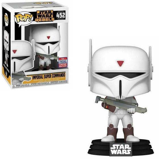 Imagem de Funko Pop Star Wars 452 Imperial Super Commando SDCC 2021