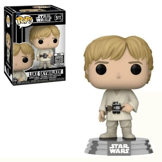 Imagem de Funko Pop Star Wars 511 Luke Skywalker Galactic Convention