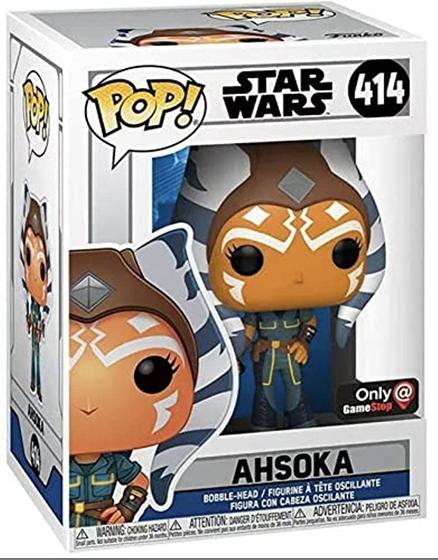 Imagem de Funko Pop! Star Wars Ahsoka Tano (Clone Wars) - Boneco de Ação #414