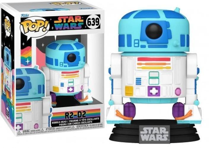 Imagem de Funko Pop Star Wars Pride 2023 R2-D2 639