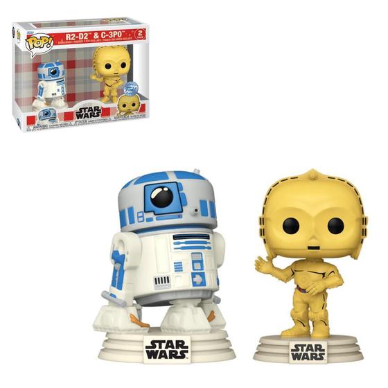 Imagem de Funko Pop Star Wars Retro R2-D2 & C-3PO 2-Pack