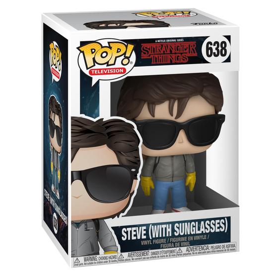 Imagem de Funko POP! Stranger Things - Boneco de Ação Steve com Óculos de Sol