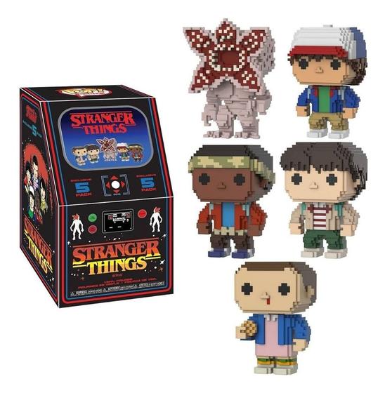 Imagem de Funko Pop! Stranger Things Box 8-bit 5 Pack