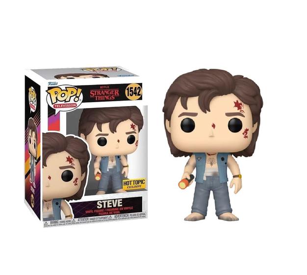 Funko Pop! Stranger Things Steve 1542 Exclusivo - Funko - Magazine Luiza