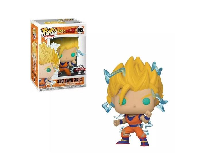 Imagem de Funko Pop! Super Saiyan Goku With Energy 865 Dragon Ball Z