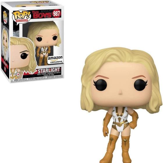 Imagem de Funko Pop The Boys 987 Starlight Luz-Estrela Exclusive