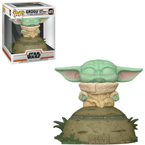 Funko Pop The Mandalorian 485 Baby Yoda Grogu Using the Force Menor preço em Funko Pop The Mandalorian 485 Baby Yoda Grogu Using the Force