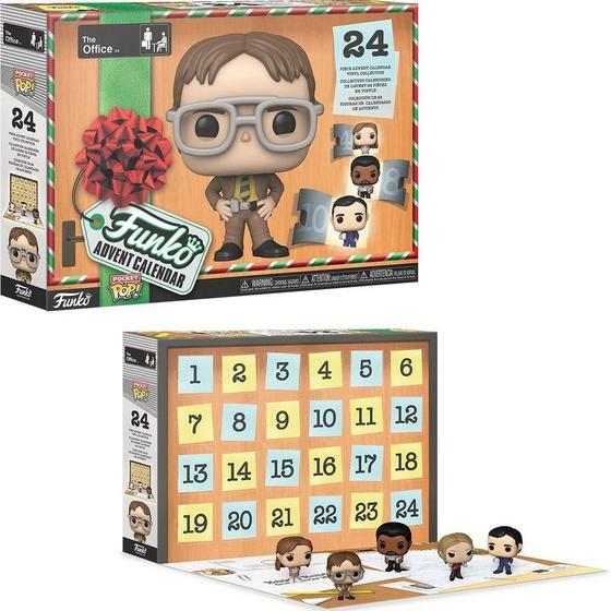 Funko Pop! The Office Calendar Advent 2021 24 Pecas Funko Magazine