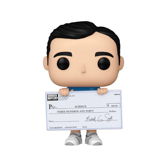 Imagem de Funko Pop The Office Michael com Cheque Original Novo
