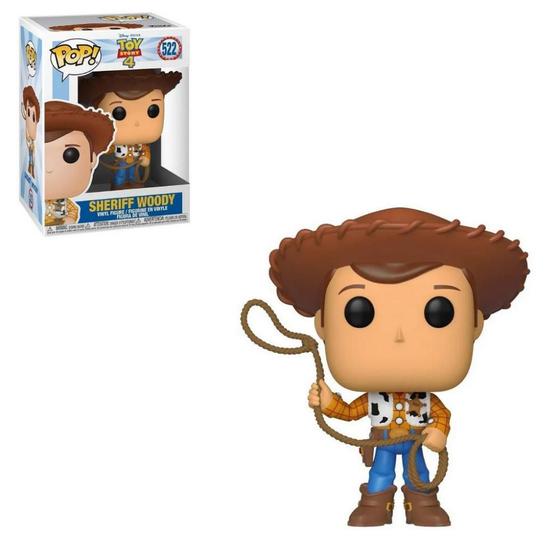 Imagem de Funko Pop Toy Story 4 522 Sheriff Woody