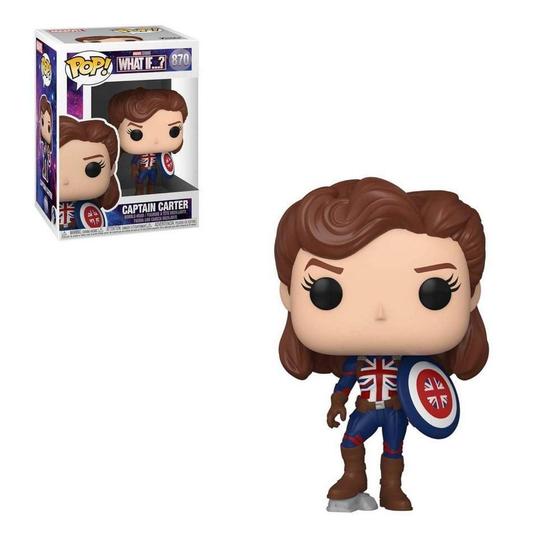 Imagem de Funko Pop What If... Captain Carter - Funko 55811