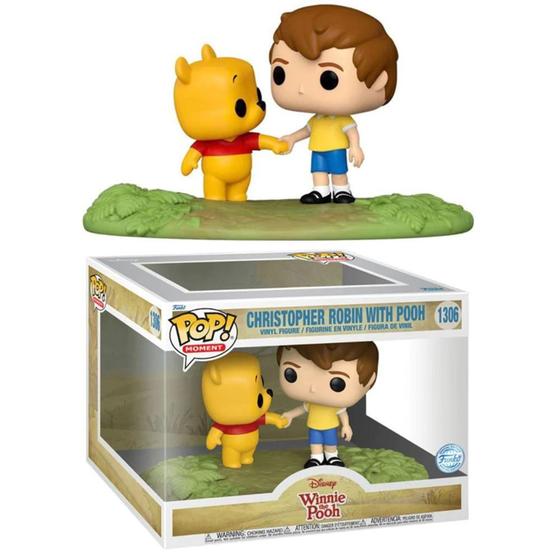 Imagem de Funko Pop! Winnie The Pooh Christopher Robin With Pooh 1306