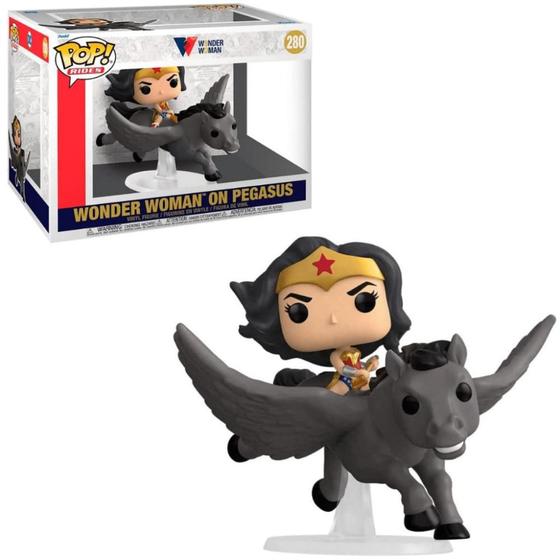 Imagem de Funko Pop Wonder Woman 80th 280 Wonder Woman on Pegasus