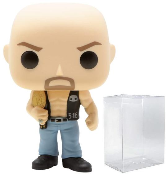 Imagem de Funko POP! WWE Stone Cold Steve Austin - Boneco de Ação com Cinto