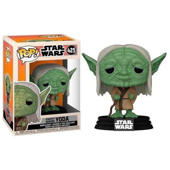 Imagem de Funko Pop Yoda Star Wars 425 Concep Series