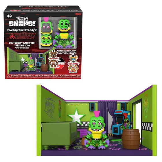 Imagem de Funko Snaps Five Nights Freddys Montgomer Gator Room Playset