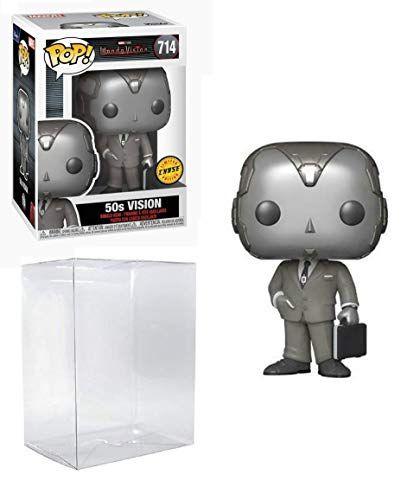 Imagem de Funko Vision 50's Chase Edition Pop 714 Pop TV: Wanda Vision Vinyl Figure (Empacotado com EcoTek Protector to Protect Display Box)