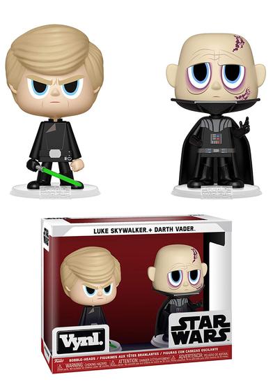 Funko Vynl: Darth Vader & Luke Skywalker - Pack Duplo Star Wars Imagem de Funko Vynl: Darth Vader & Luke Skywalker - Pack Duplo Star Wars