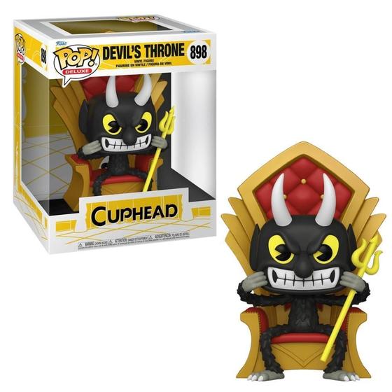 Imagem de FunkoPOP Devil Cuphead Deluxe - Trono do Diabo 15cm