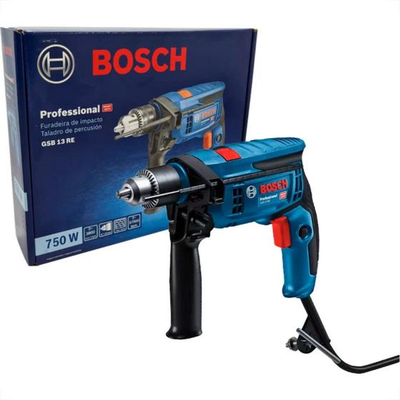 Imagem de Furad.Bosch Imp.Gsb13R 1/2 750W 220