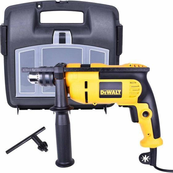 Furadeira 1/2 Impacto DWD502KBR 710W Com Maleta Dewalt 110V Menor preço em Furadeira 1/2 Impacto DWD502KBR 710W Com Maleta Dewalt 110V