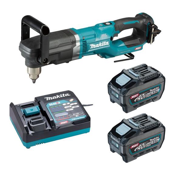 Imagem de Furadeira Angular 40V XGT DA001 2x Bateria 5.0Ah Makita 110v