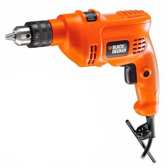 Imagem de FURADEIRA BLACK + DECKER IMPACTO 3/8" - 10mm - 560Wx127V. TM500BR