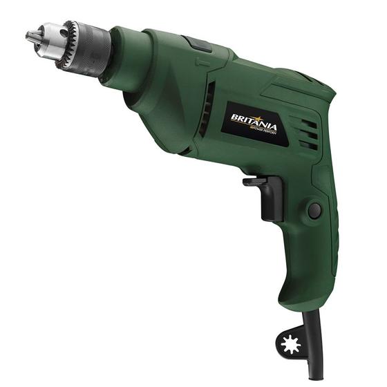 Furadeira Britânia de Impacto 2 em 1 Verde BFU01M 220 Volts Menor preço em Furadeira Britânia de Impacto 2 em 1 Verde BFU01M 220 Volts