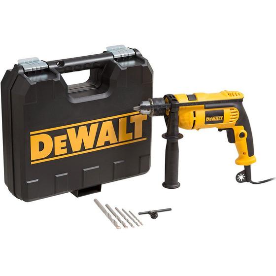 Furadeira de Impacto 1/2" 710w C/ 5 Brocas Ir DWD502KA Dewalt Menor preço em Furadeira de Impacto 1/2" 710w C/ 5 Brocas Ir DWD502KA Dewalt