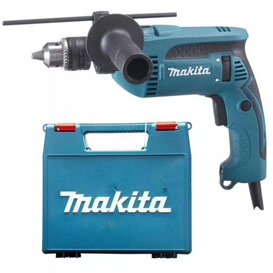 Imagem de Furadeira de Impacto 1/2" 760W HP1640K Com Maleta  Makita