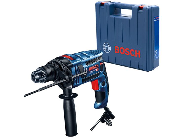 Imagem de Furadeira de Impacto Bosch 750W Velocidade Variável 1/2" com Maleta GSB 16 RE Professional