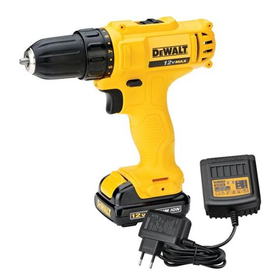 Furadeira e parafusadeira 3/8” a bateria 12v dcd700 bivolt - Dewalt Menor preço em Furadeira e parafusadeira 3/8” a bateria 12v dcd700 bivolt - Dewalt