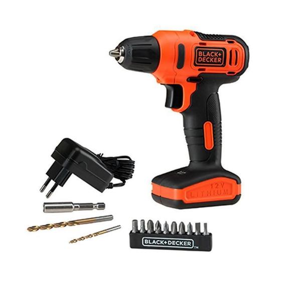 Furadeira E Parafusadeira Black & Decker 12v Ld12s Bivolt Menor preço em Furadeira E Parafusadeira Black & Decker 12v Ld12s Bivolt