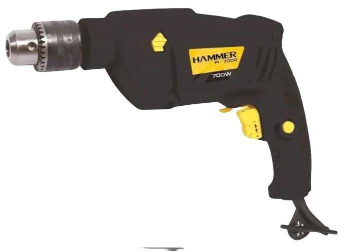 Imagem de Furadeira Impacto Hammer 700W 1/2 (13Mm) Fi-7000