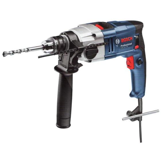 Furadeira Industrial 1/2 POL c/ Impacto 800W com Reversão GSB 20-2RE BOSCH Menor preço em Furadeira Industrial 1/2 POL c/ Impacto 800W com Reversão GSB 20-2RE BOSCH
