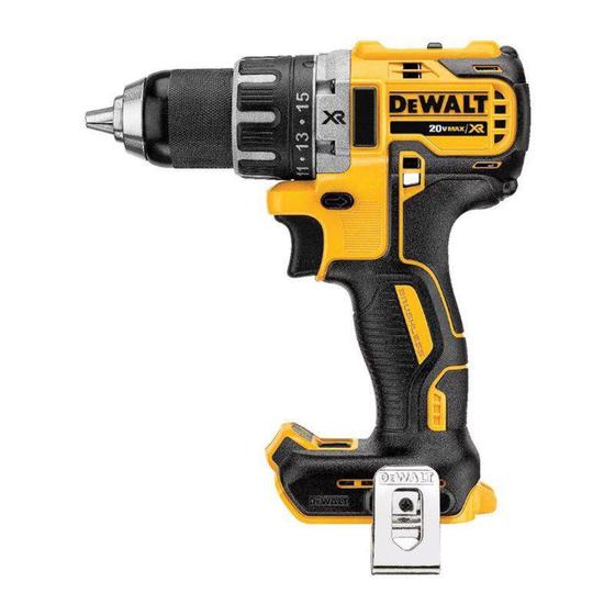 Imagem de Furadeira/Parafusadeira 1/2" 20V Brushless sem Bateria e Carregador DCD791B DEWALT