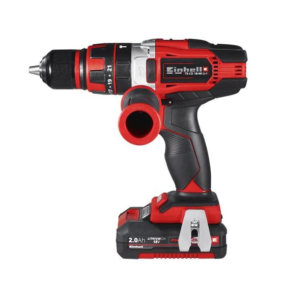 Furadeira Parafusadeira a Bateria 18V TE-CD 18/48 Einhell Menor preço em Furadeira Parafusadeira a Bateria 18V TE-CD 18/48 Einhell