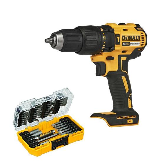 Imagem de Furadeira Parafusadeira Dewalt Dcd7781B 20V Sem Bat + Bits