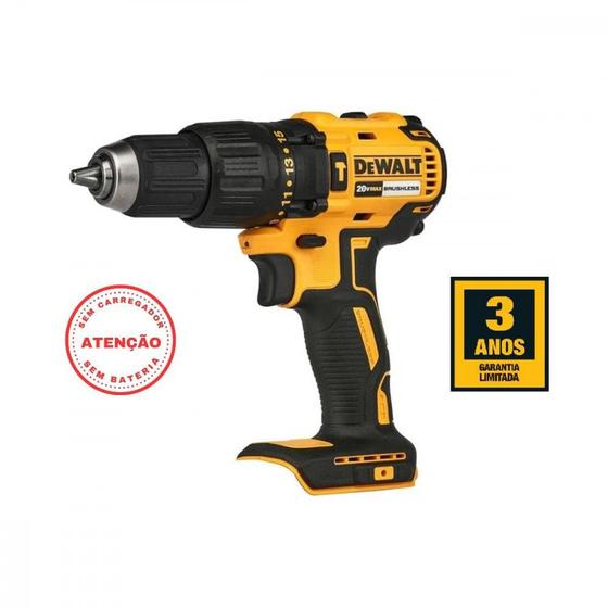 Imagem de Furadeira Parafusadeira Dewalt Impacto 1/2'' 20V Sem Bateria  Dcd7781Bb3