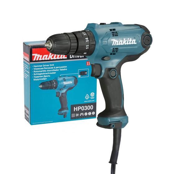 Imagem de Furadeira Parafusadeira Impacto 3/8 320w HP0300 Makita