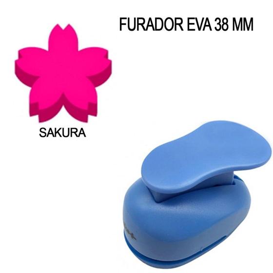 Imagem de Furador de  Eva Make+ 38mm Flor Sakura