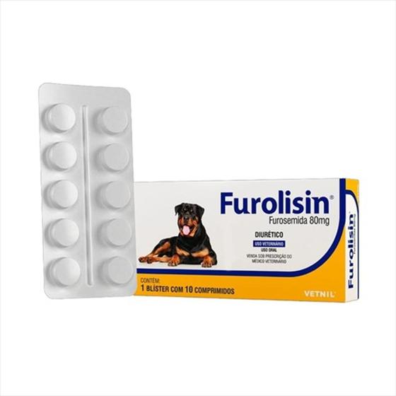 Imagem de Furolisin 80mg - 10 comprimidos